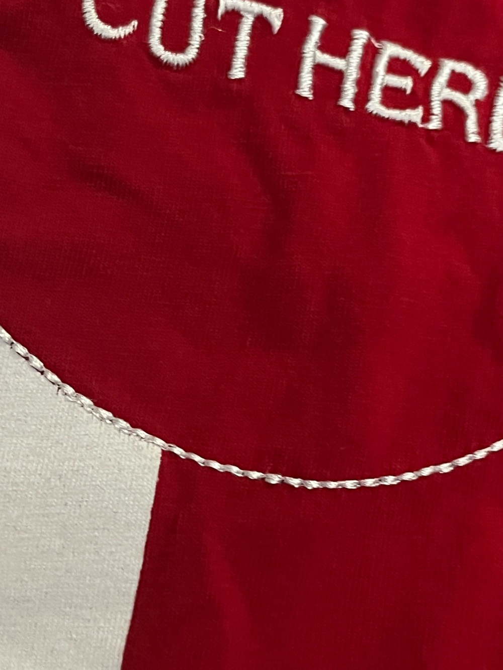 OFF WHITE “Cut Here” Stitched Tee - Picture 12 of 13